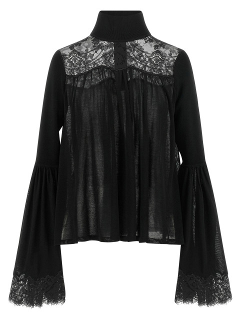 [Zimmermann] Blouse FW26 9283TF261BLK