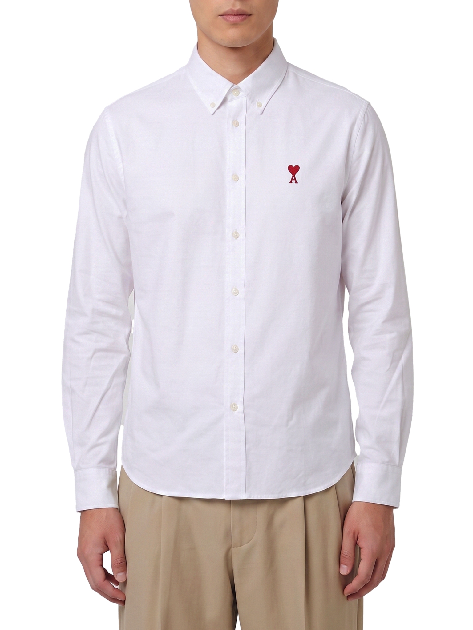 [Ami Paris] Shirts Long Sleeve FW26 BFUSH063_CO0031_168