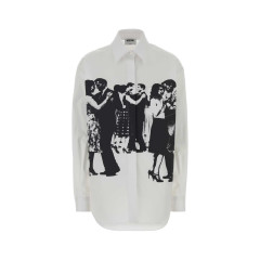 [Moschino] Shirts Long Sleeve FW26 262D02275436 1001