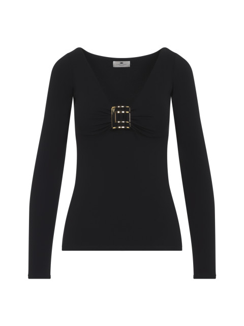 [ELISABETTA FRANCHI] T-shirts Long Sleeve FW26 MD00567E2