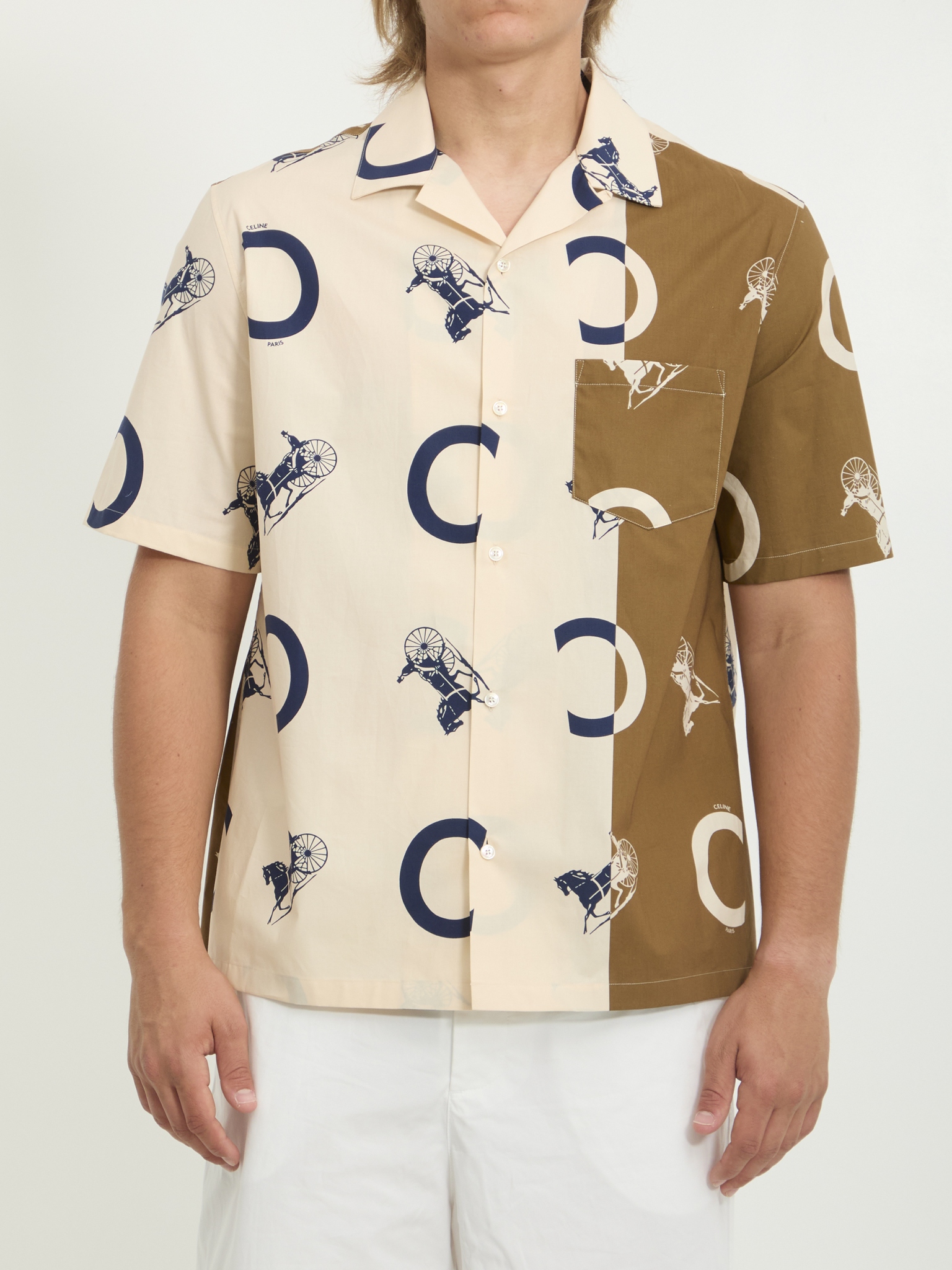 [Celine] Shirts Short Sleeve SS26 2C9463K29__01HM