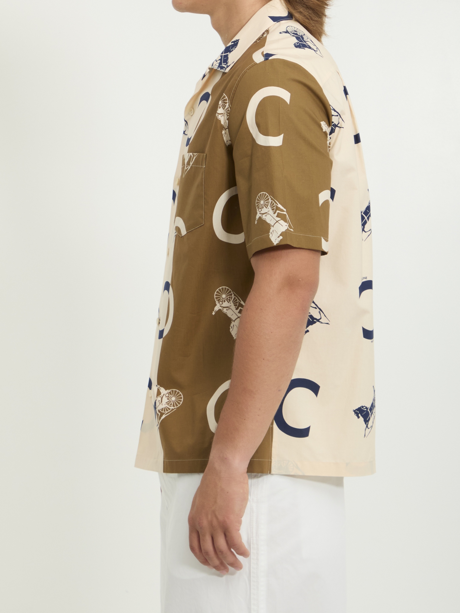 [Celine] Shirts Short Sleeve SS26 2C9463K29__01HM