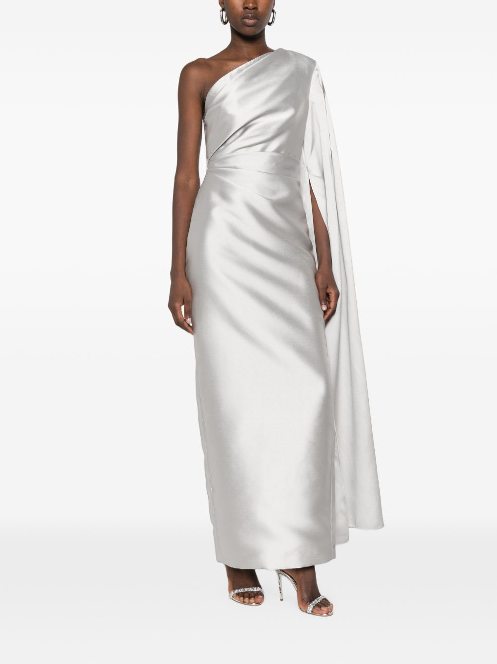 [Solace London] Sleeveless dress FW26 OS49006PLATINUM