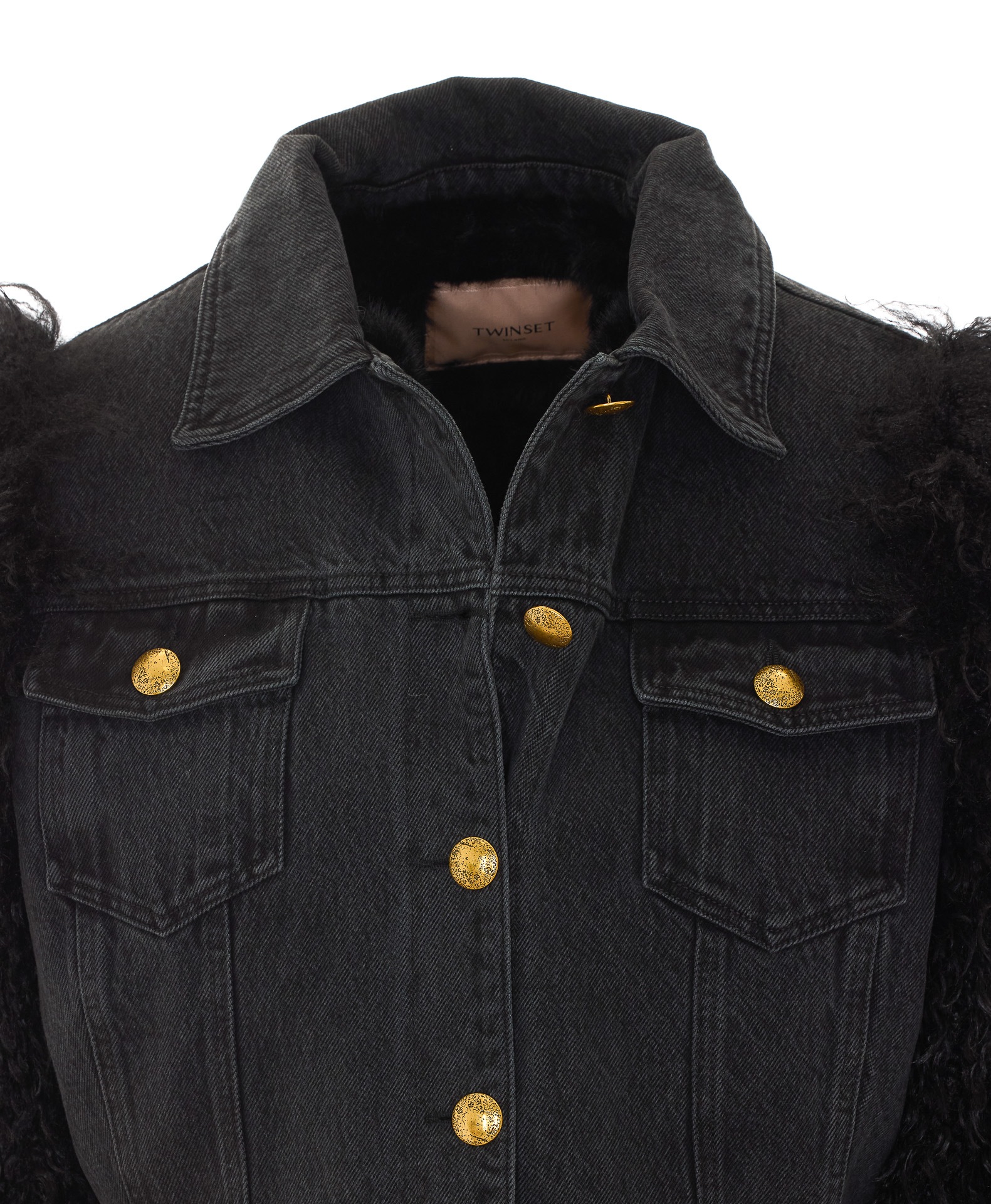 [Twin - set] Denim Jacket FW26 262TP279A01103