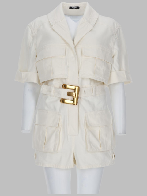 [Balmain] Jump suit FW26 HF1PU040DG14_0FC