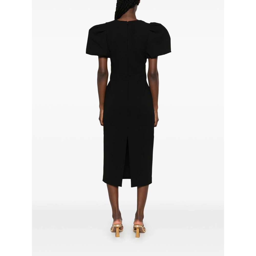 [Rebecca Vallance] Short sleeve dress FW26 2602-1673  BLACK