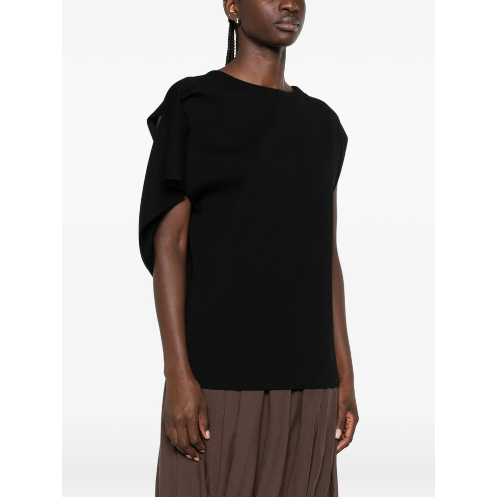 [CFCL] T-shirts Short Sleeve FW26 CF012KN053  BLACK