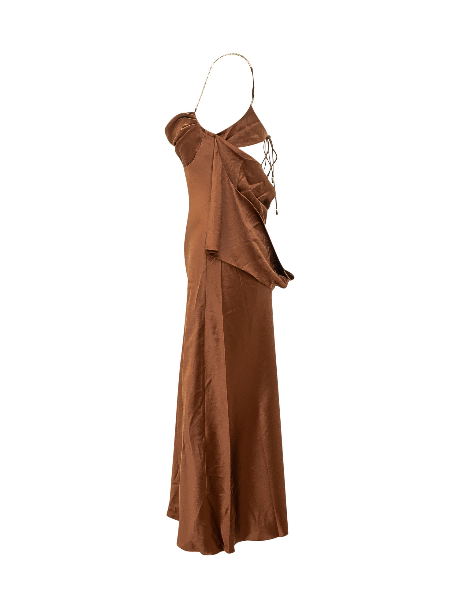 [Rebecca Vallance] Sleeveless dress SS26 26011540 BRONZE