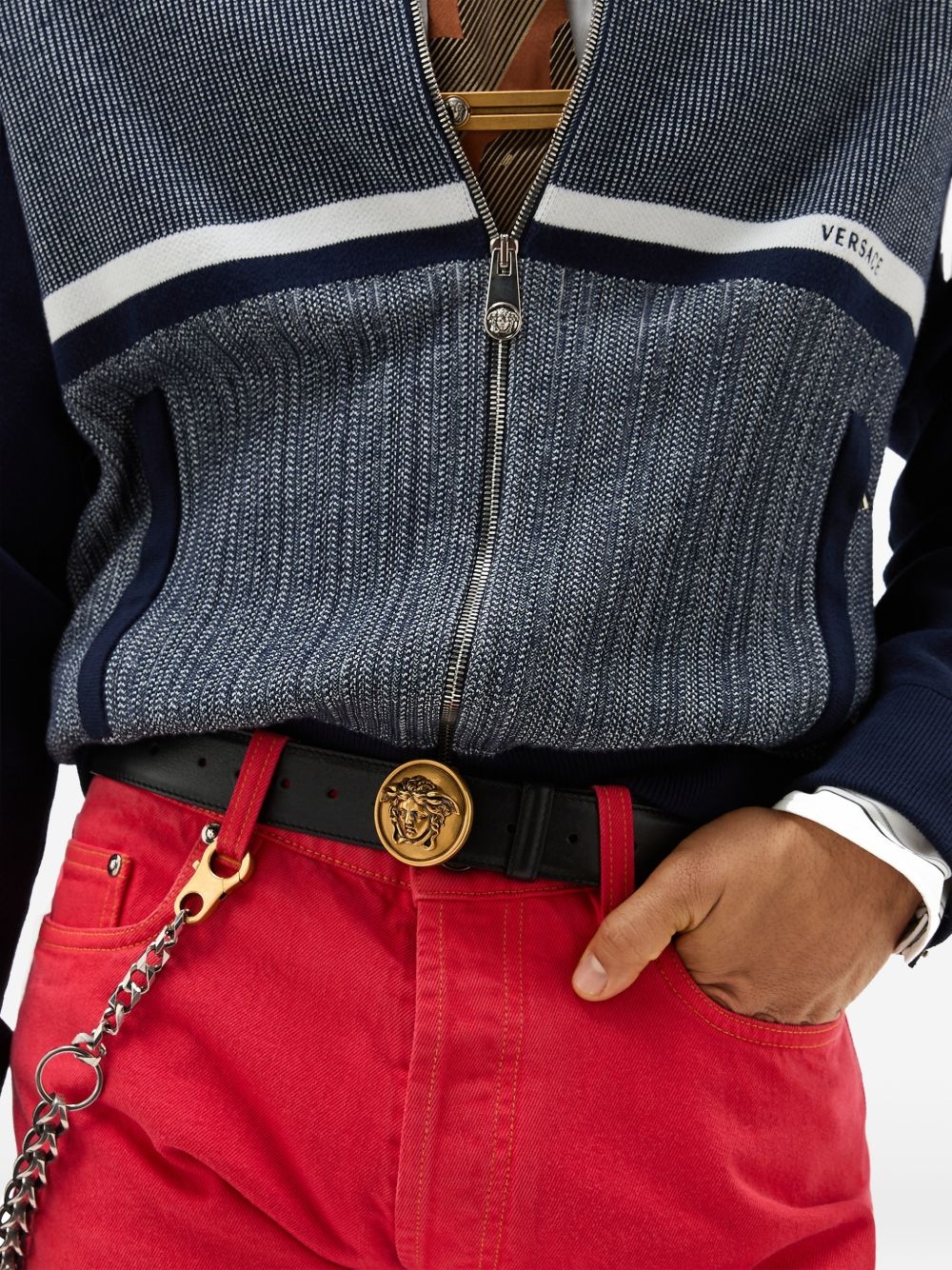 [Versace] Belt FW26 1024410 DVTP1 1B55J