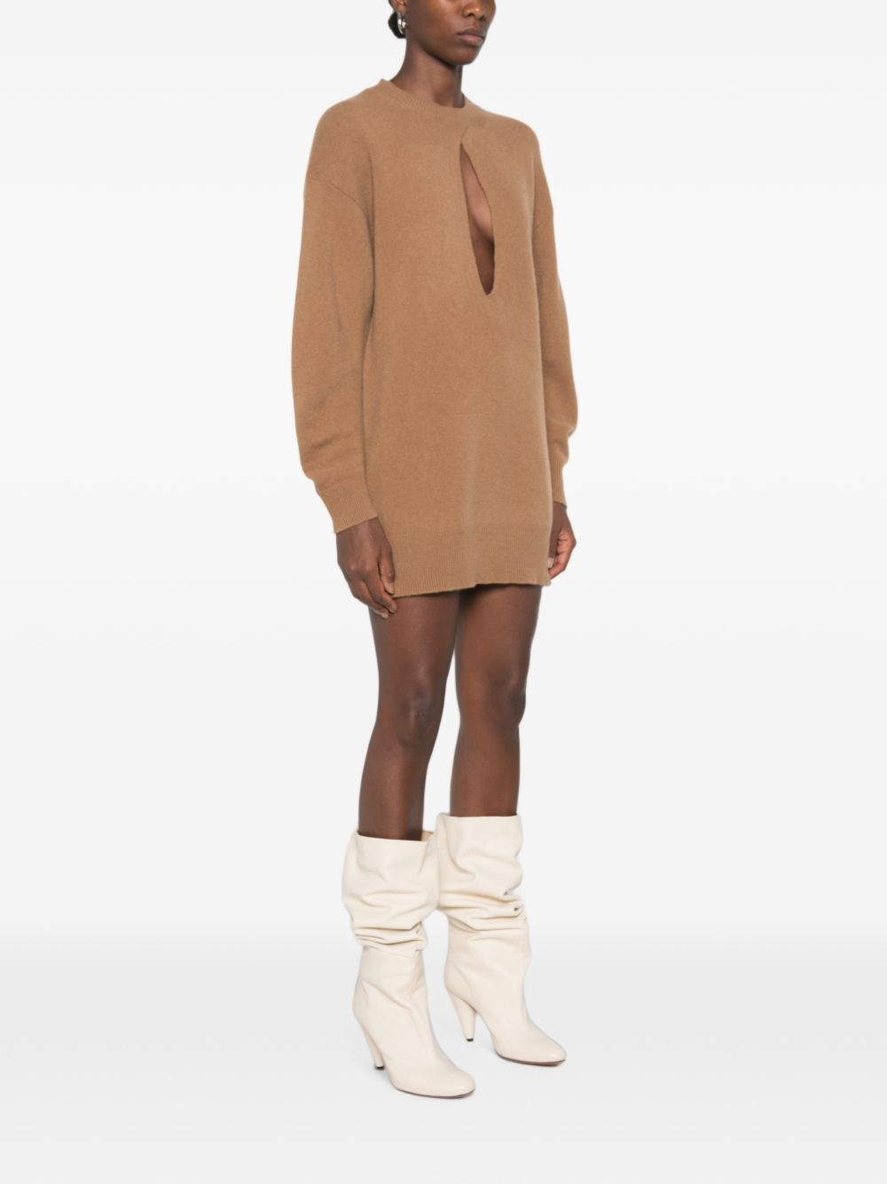 [ELISABETTA FRANCHI] Long sleeve dress FW26 AM23T66E2 AI6