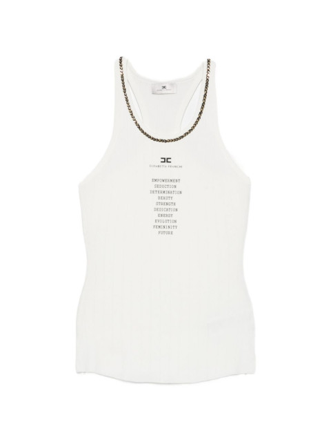 [ELISABETTA FRANCHI] Tank top FW26 TK10B66E2 E72