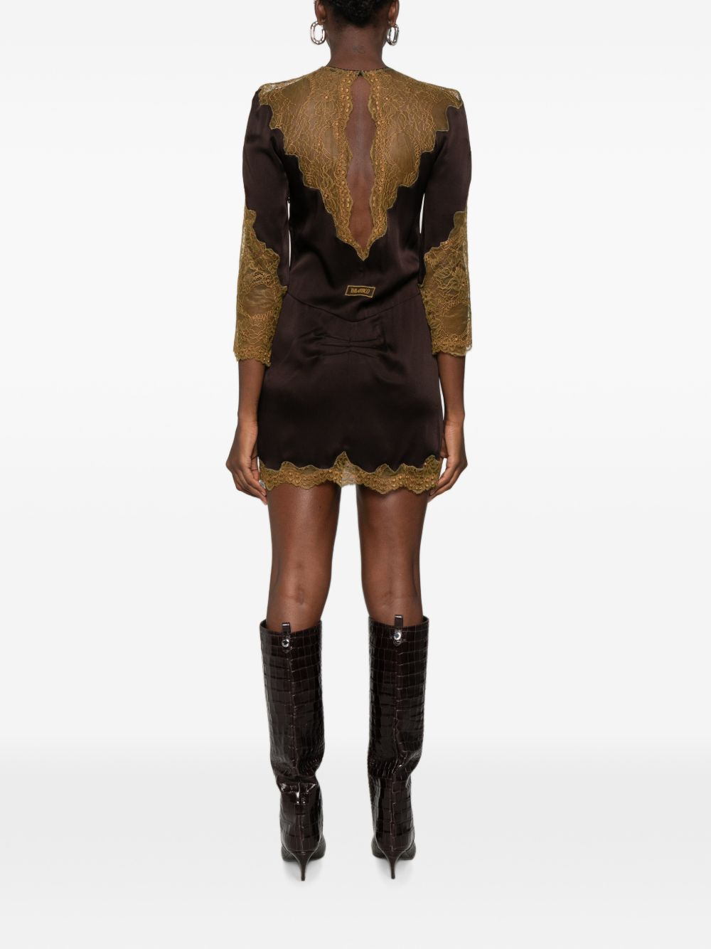 [The Attico] Long sleeve dress FW26 261WCA00517 MIX113AA 997