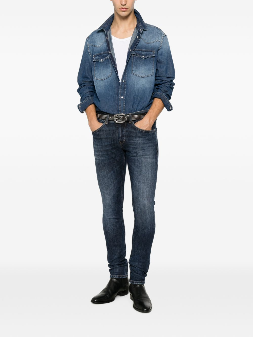 [Dondup] Shirts Long Sleeve FW26 UC343R DF0272U MY5 DU 800