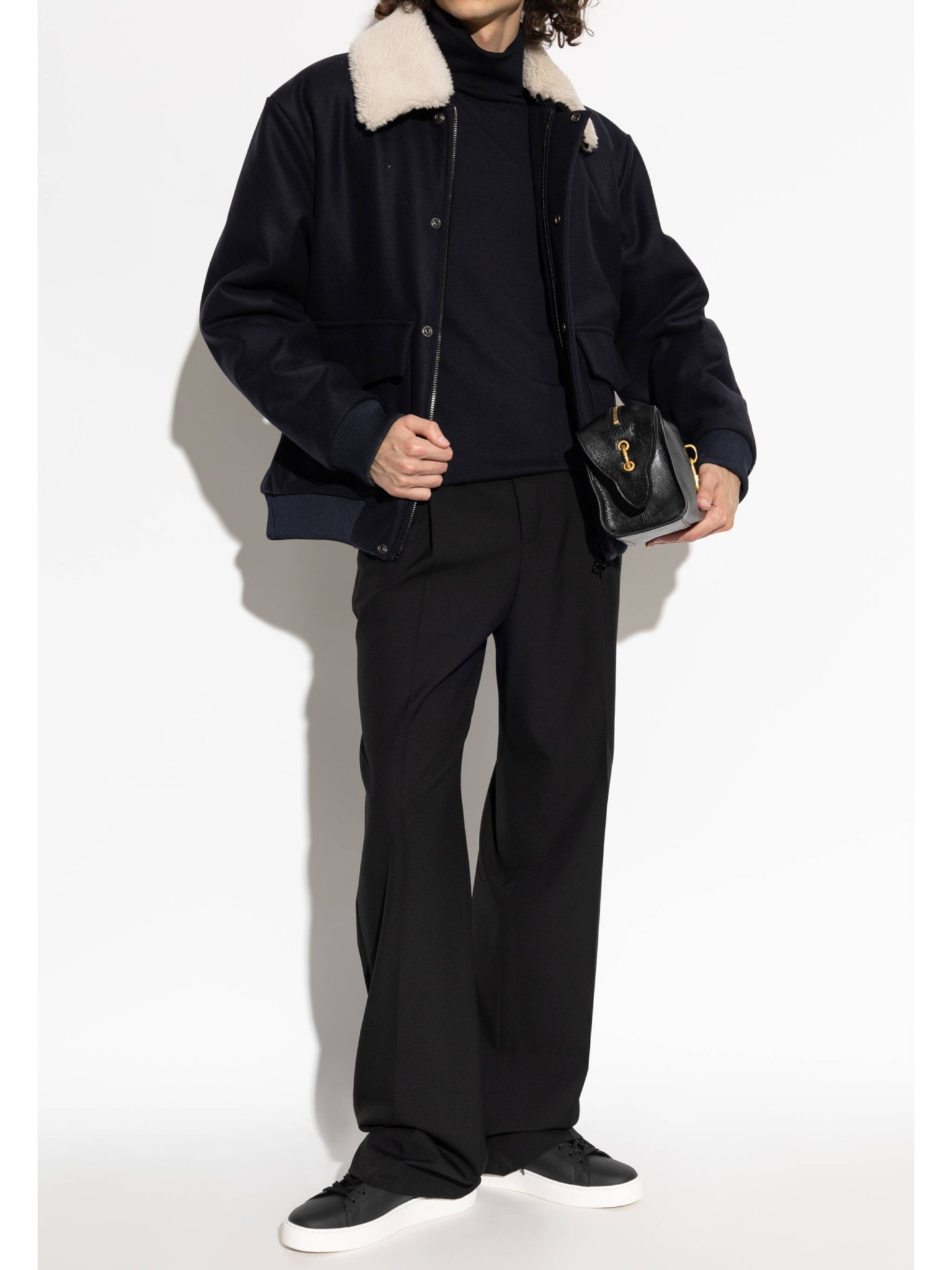 [BALMAIN PARIS] Bomber Jacket FW26 HH1TF999 MI61