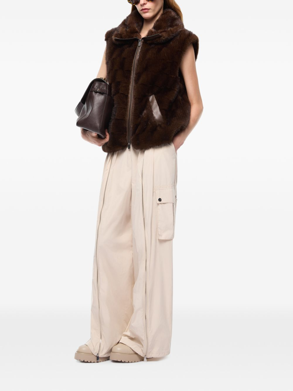[PINKO] Fur Jacket FW26 106939 A3C5 GLOSSINIA M11