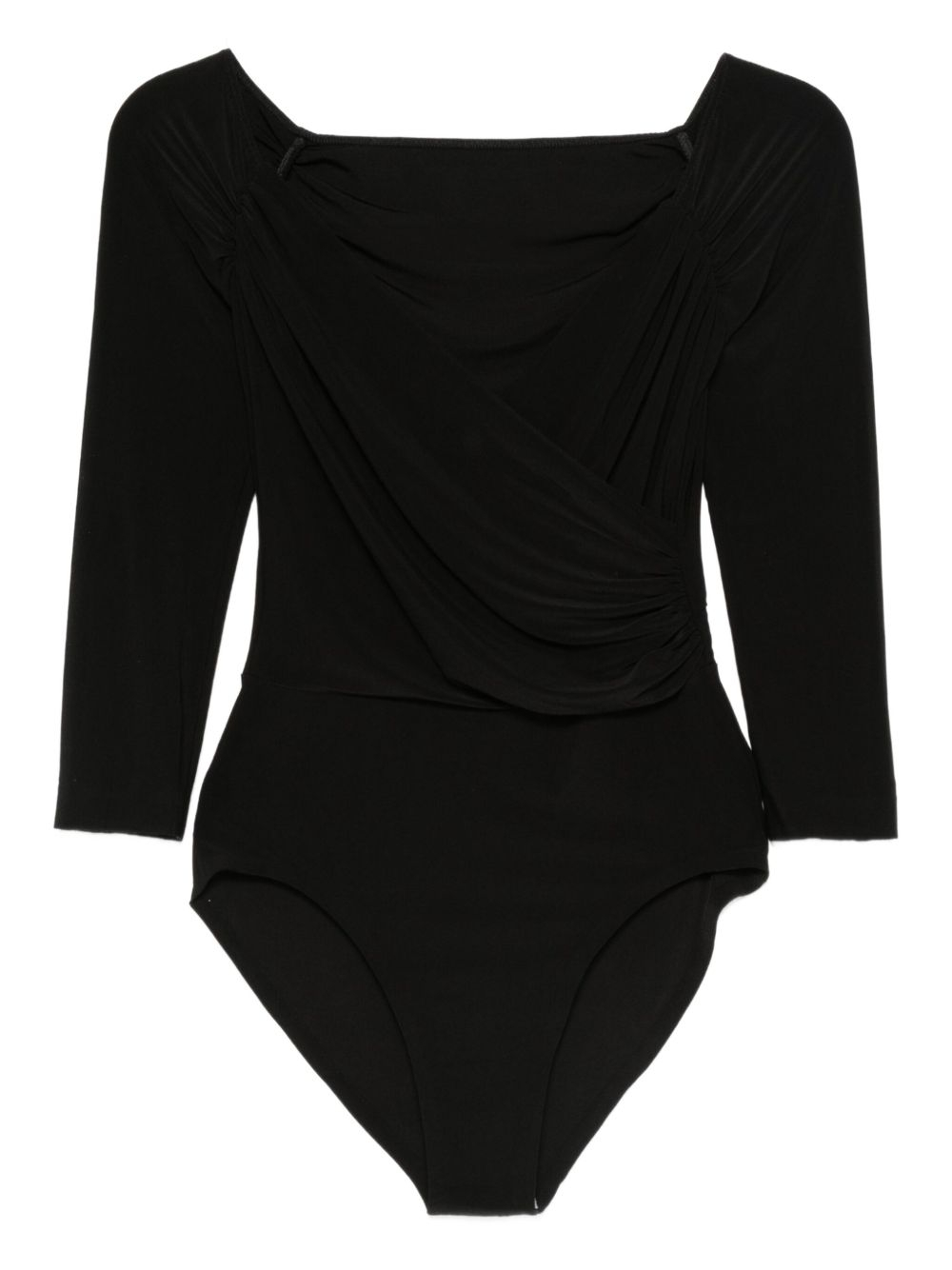 [Norma Kamali] T-shirts Short Sleeve FW26 KK325BPLR19001 BLACK
