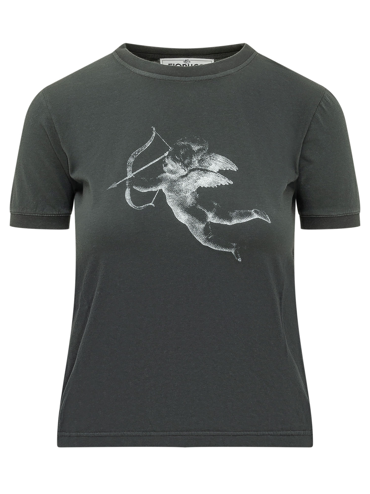 [FIORUCCI] T-shirts Short Sleeve FW26 W26PFJTS005CJ18 BK01