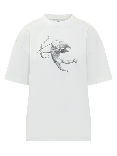 [FIORUCCI] T-shirts Short Sleeve FW26 W26PFJTS002CJ11 WH01