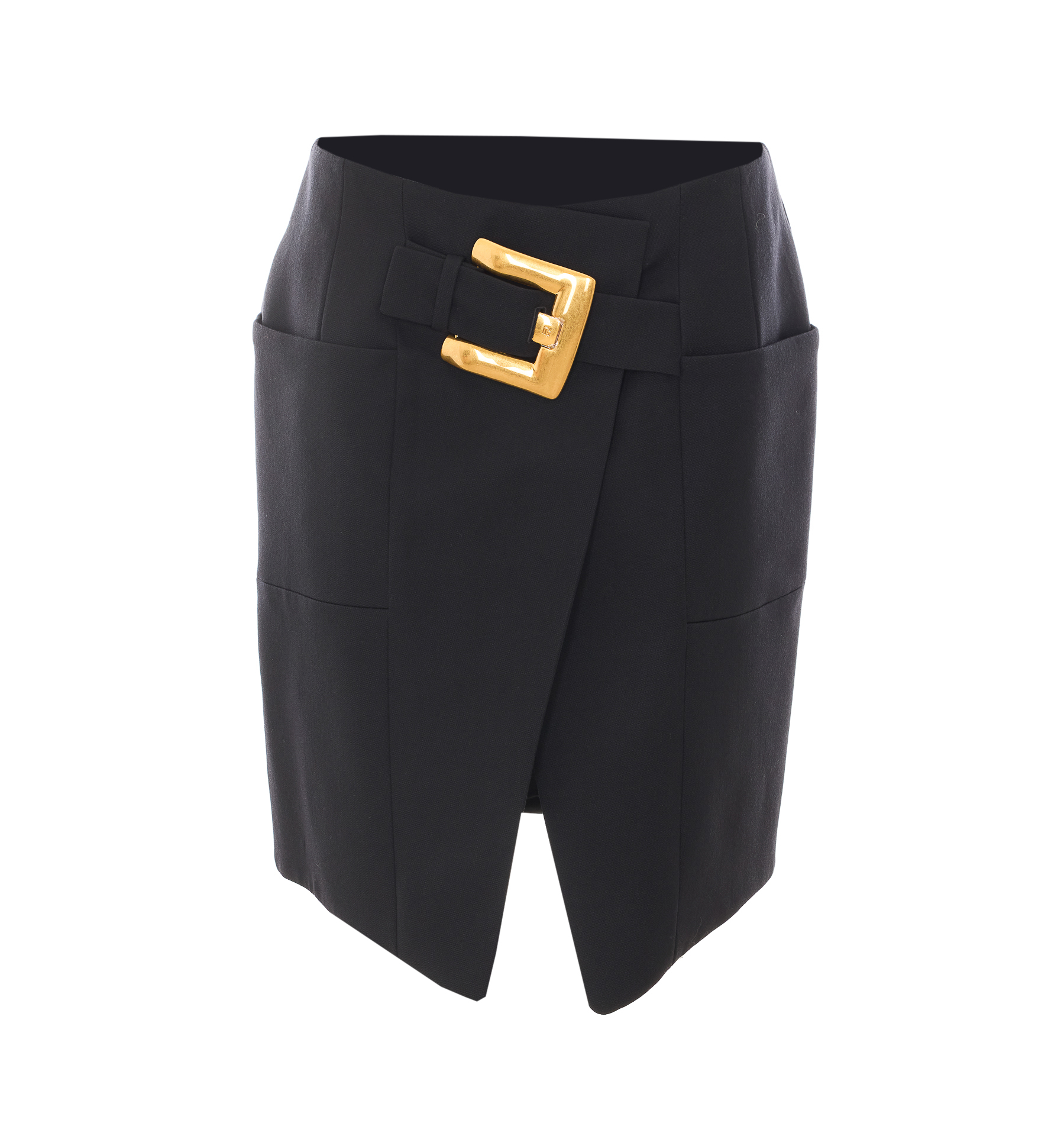 [Balmain] Mini skirt FW26 HF1LBB22WC090PA