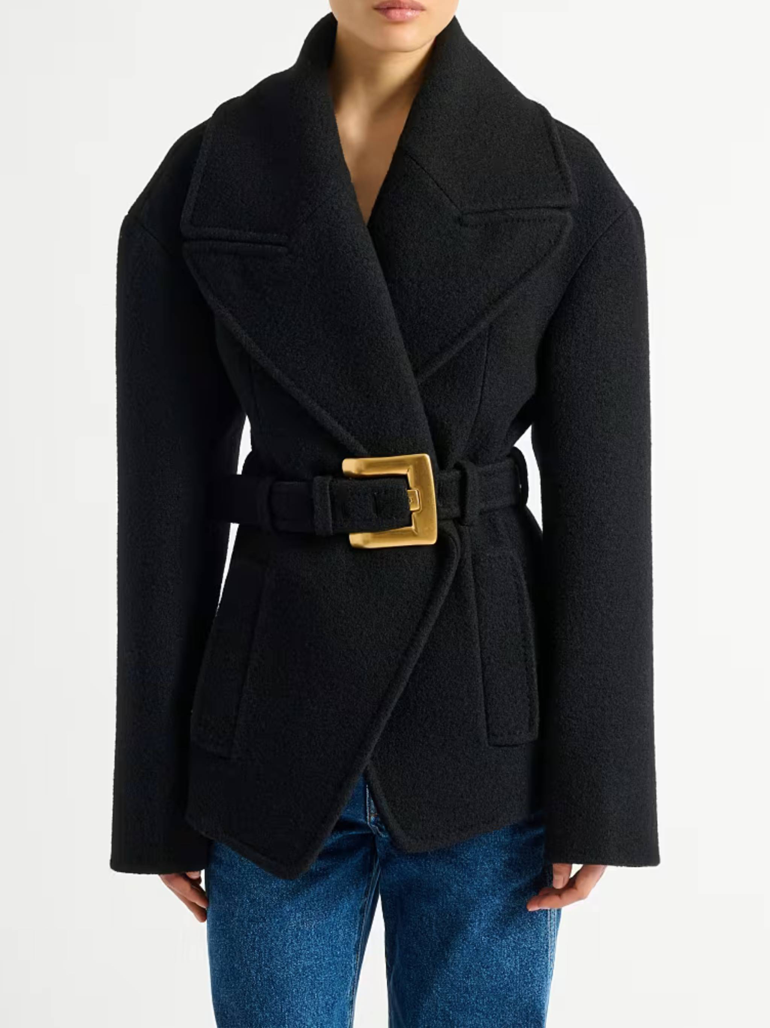 [BALMAIN PARIS] Coat FW26 HF1UA215 WC70