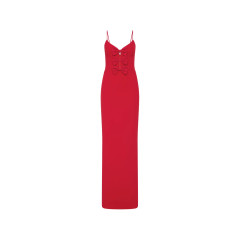 [Rebecca Vallance] Sleeveless dress FW26 2602-1615  RED