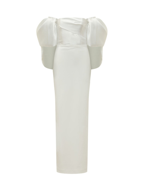 [Solace London] Short sleeve dress FW26 OS43018 CREAM