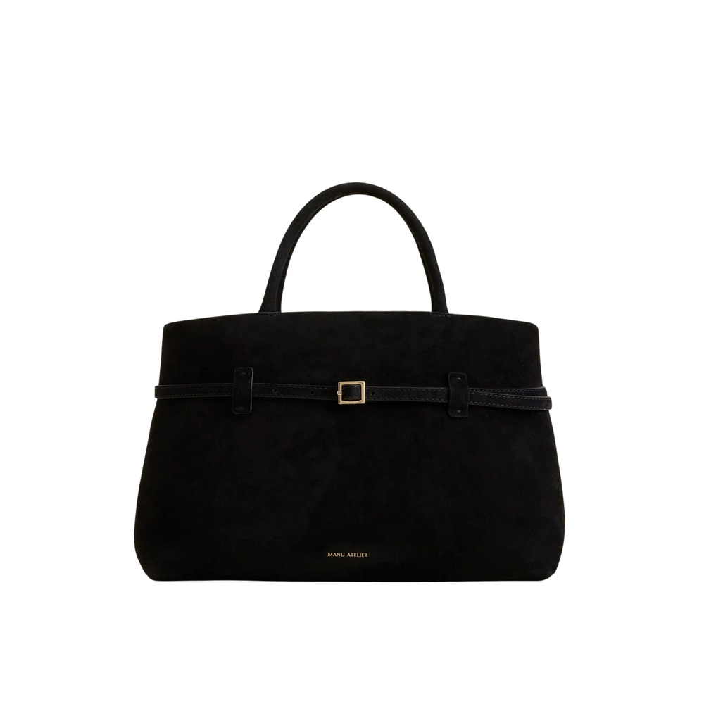[Manu Atelier] Tote bag FW26 2024323 LECAMBON40 BLACK