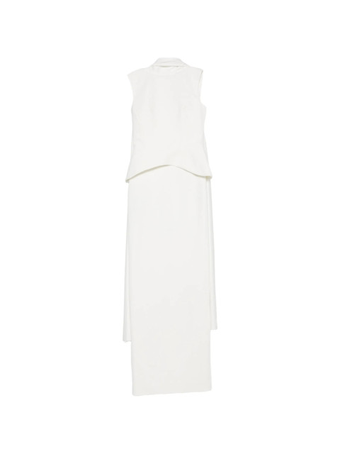 [Solace London] Sleeveless dress FW26 OS48040  CREAM