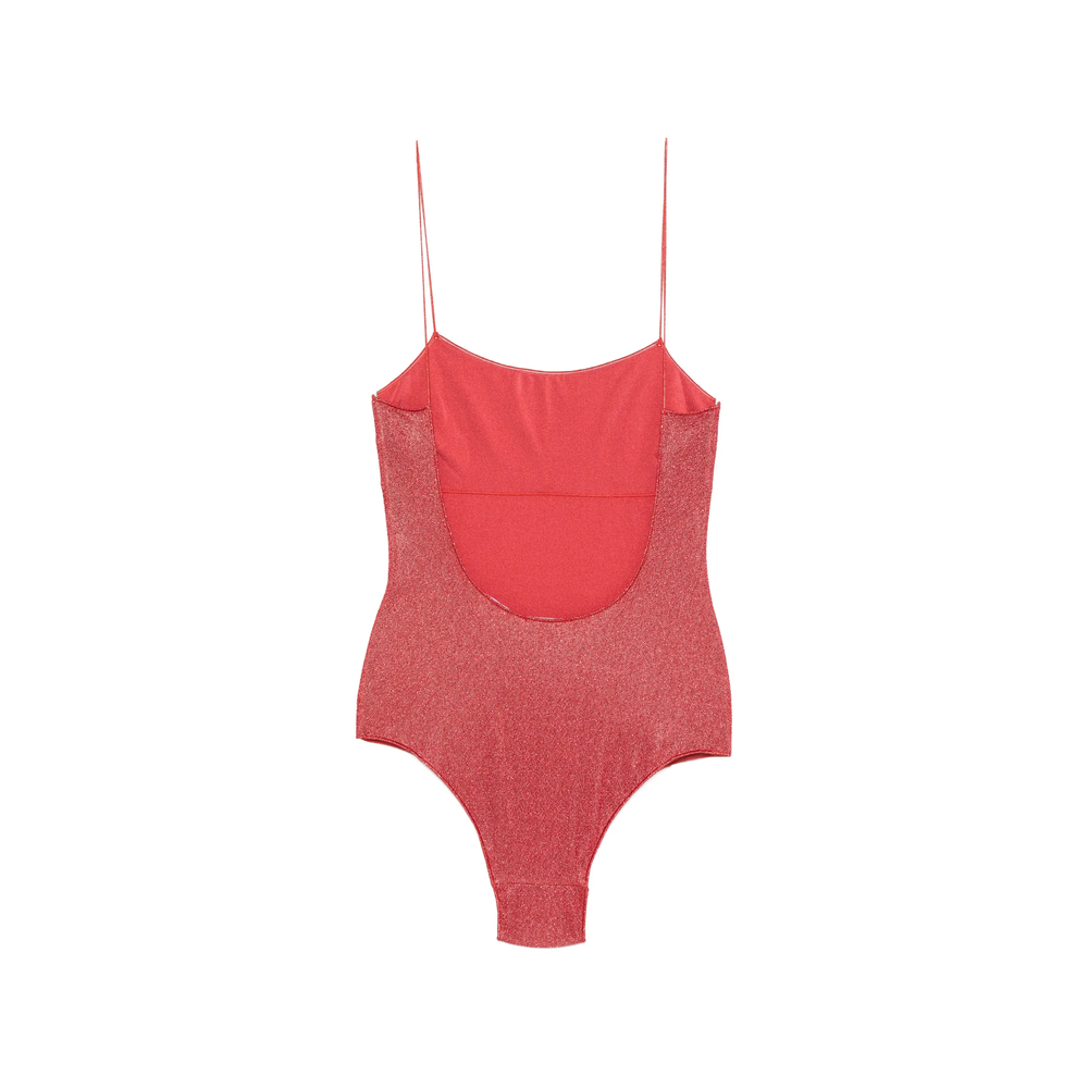 [OSEREE] Swimsuit FW26 LIS601 LUREX CORAL