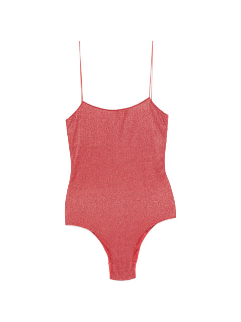 [OSEREE] Swimsuit FW26 LIS601 LUREX CORAL