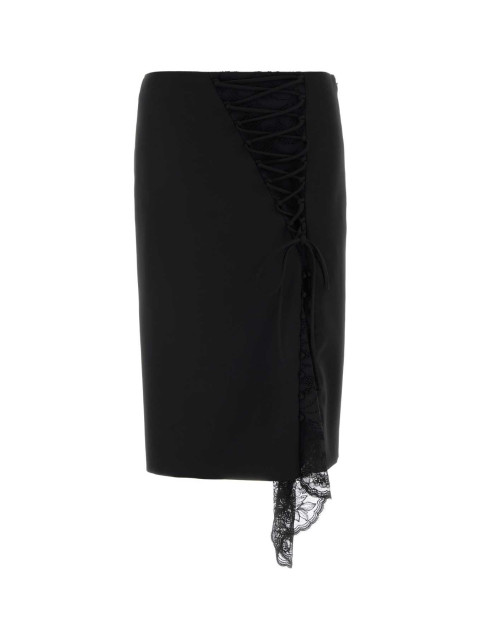 [Alexander McQueen] Midi skirt FW26 A00047QJAAC 1000