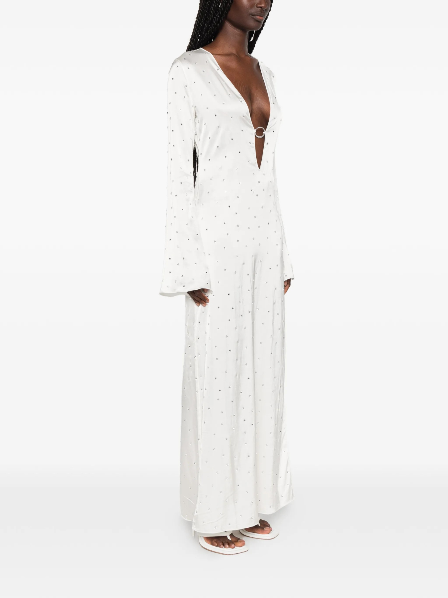 [OSEREE] Long sleeve dress SS26 BGLF268