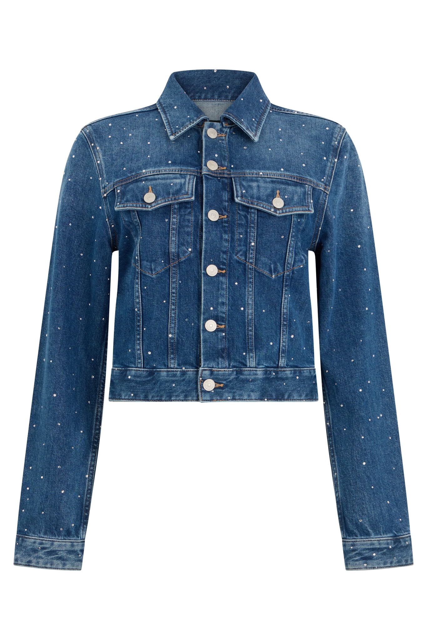 [7 FOR ALL MANKIND] Denim Jacket FW26 7UCI0K85_U73NK