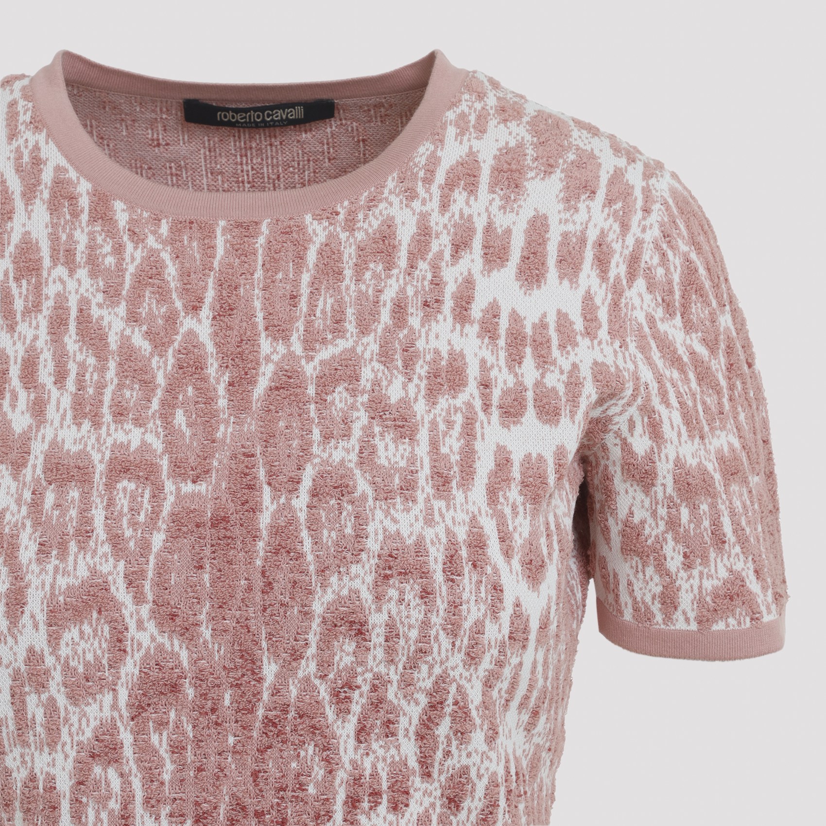 [ROBERTO CAVALLI] Short sleeve dress FW26 XQM103.MA018