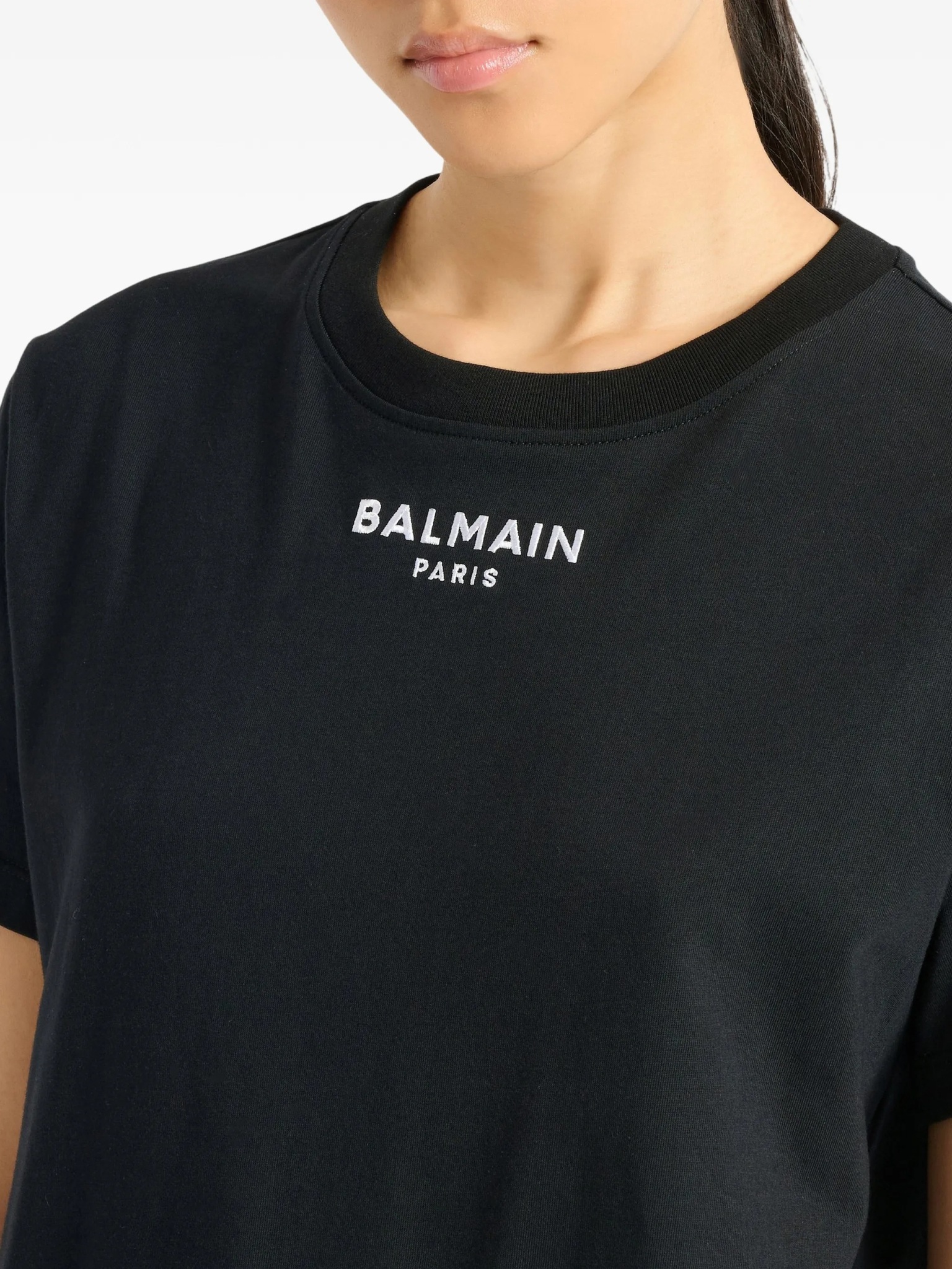 [BALMAIN PARIS] T-shirts Short Sleeve FW26 HF1EF000 BD10