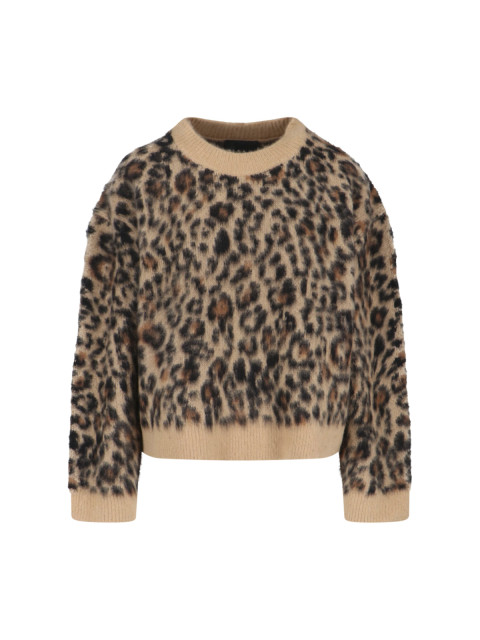 [Nili Lotan] Knitwear SS26 81542 Y392CAMEL LEOPARD