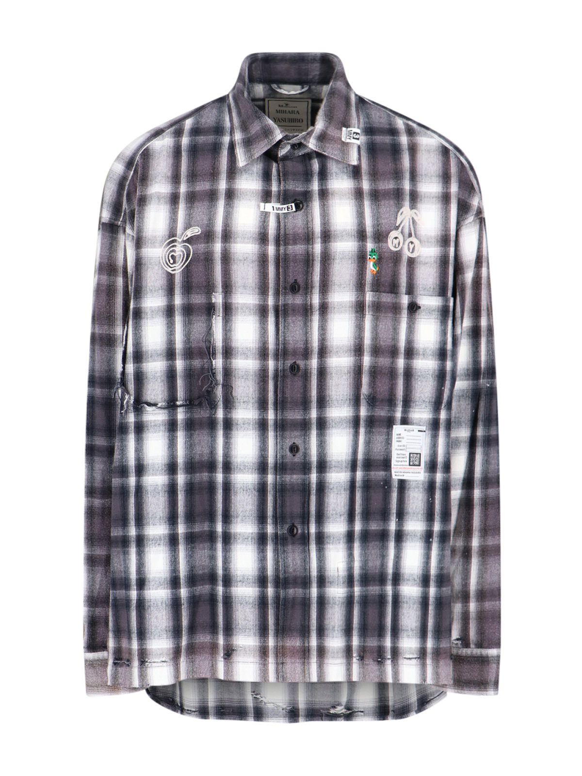 [Maison Mihara Yasuhiro] Shirts Long Sleeve FW25 J15SH181BLACK
