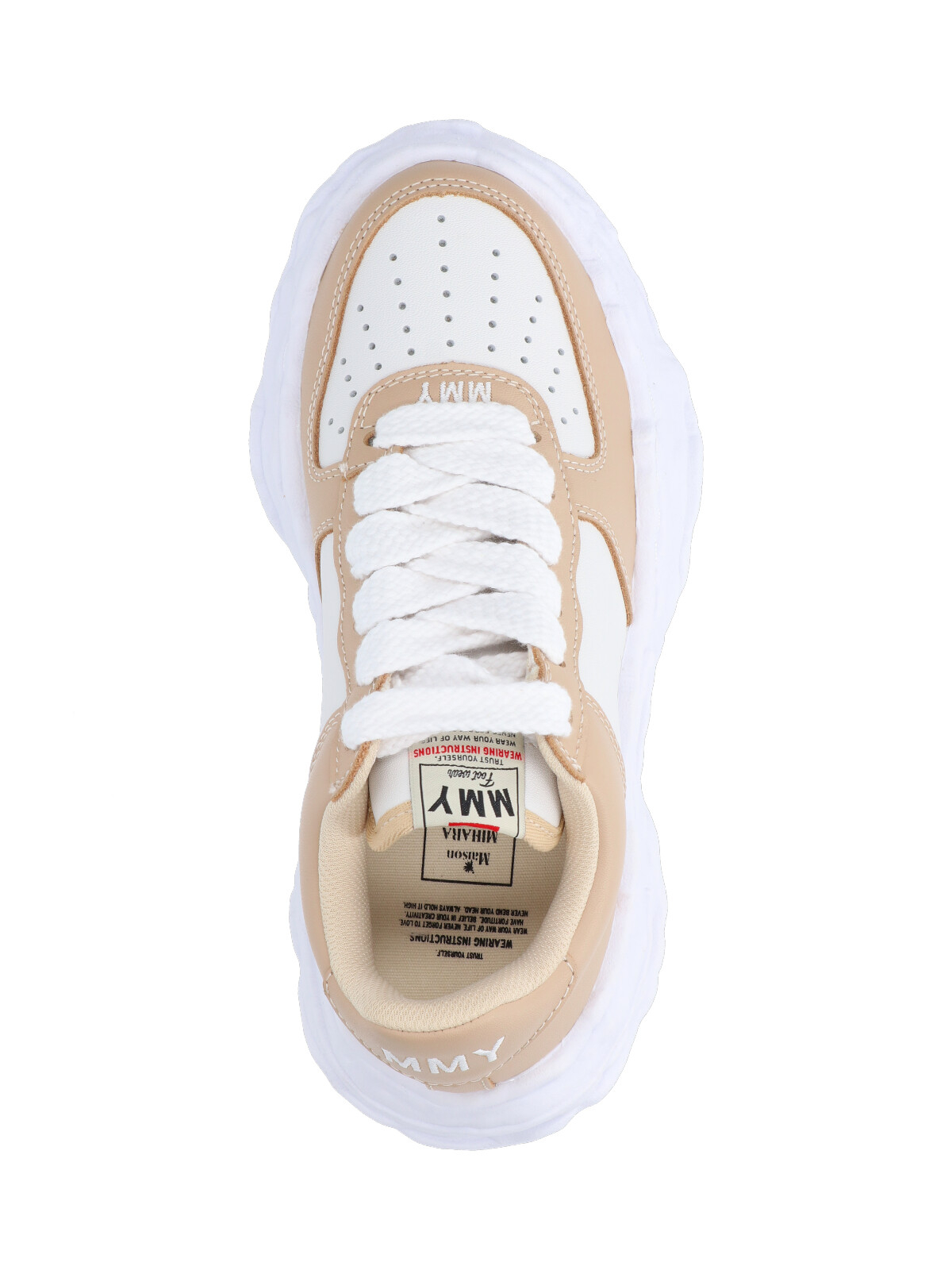 [Maison Mihara Yasuhiro] Sneakers SS24 A08FW706BEG WHT