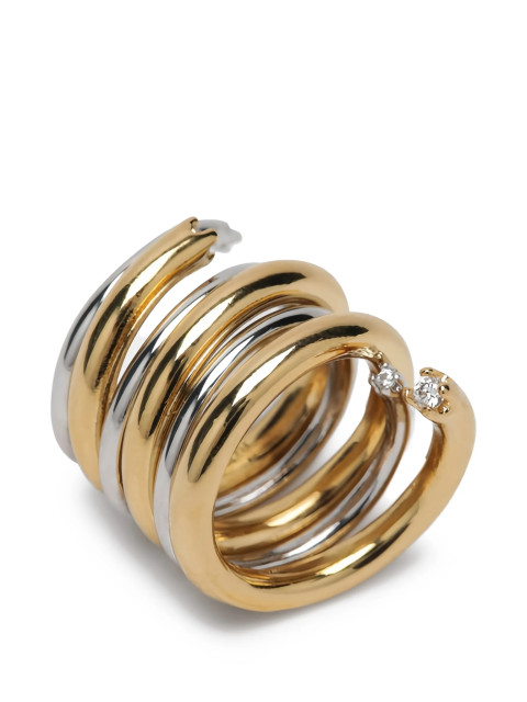 [Panconesi] Ring SS26 S26FG009PSILVER/GOLD