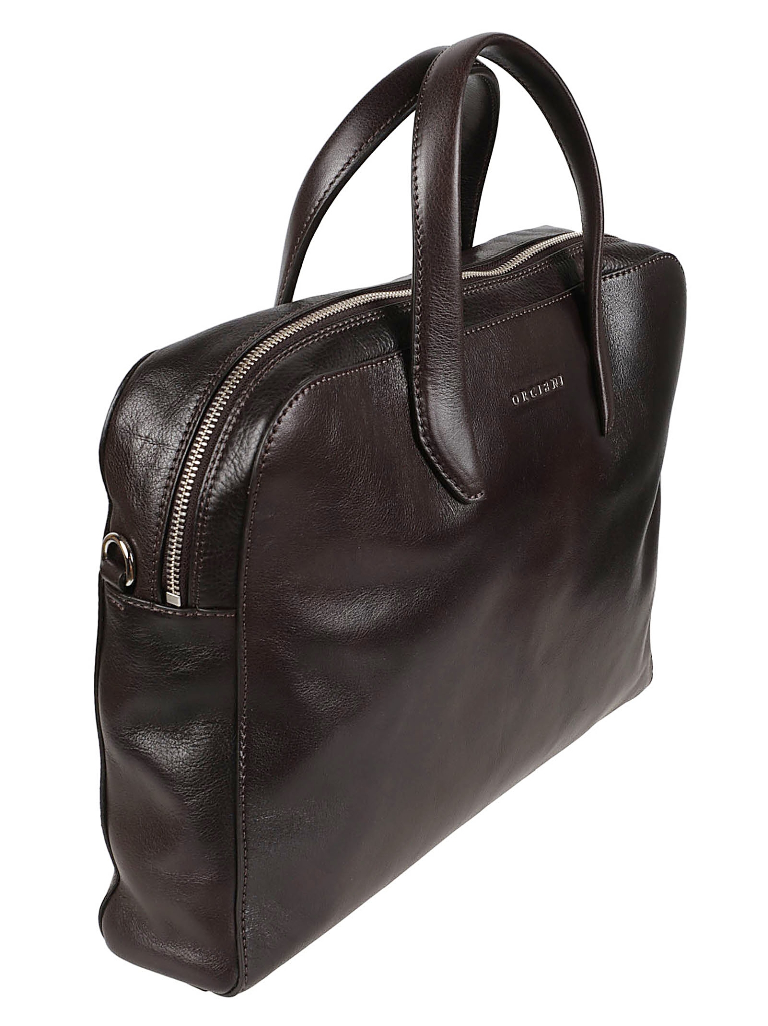 [ORCIANI] Briefcase FW26 P00755 LGN