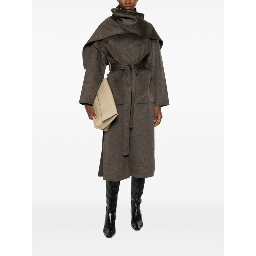 [The Dynamis Studio] Coat FW26 DS22F26 BRUXELLES MOCHA