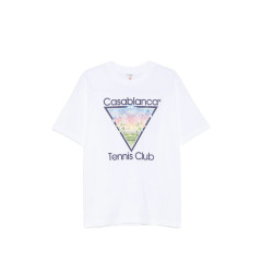 [Casablanca] T-shirts Short Sleeve FW26 AW26-JTS-001 06 TENCL