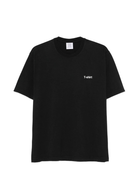 [Vetements] T-shirts Short Sleeve FW26 MH27TR221B  BLACK