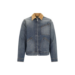 [Alexander McQueen] Denim jacket SS25 809777 QTACM0439