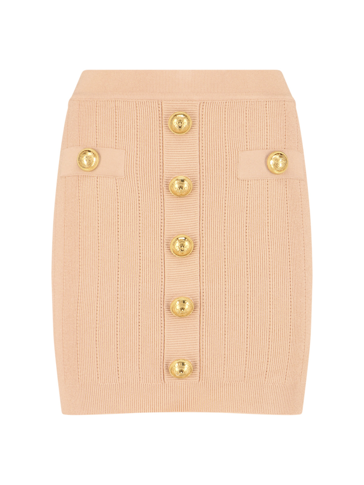 [Balmain] Mini skirt SS25 EF1LB290KB070LB
