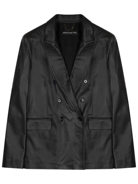 [DEPARTMENT FIVE] Leather Jacket FW25 DC065_51M2LF0019605