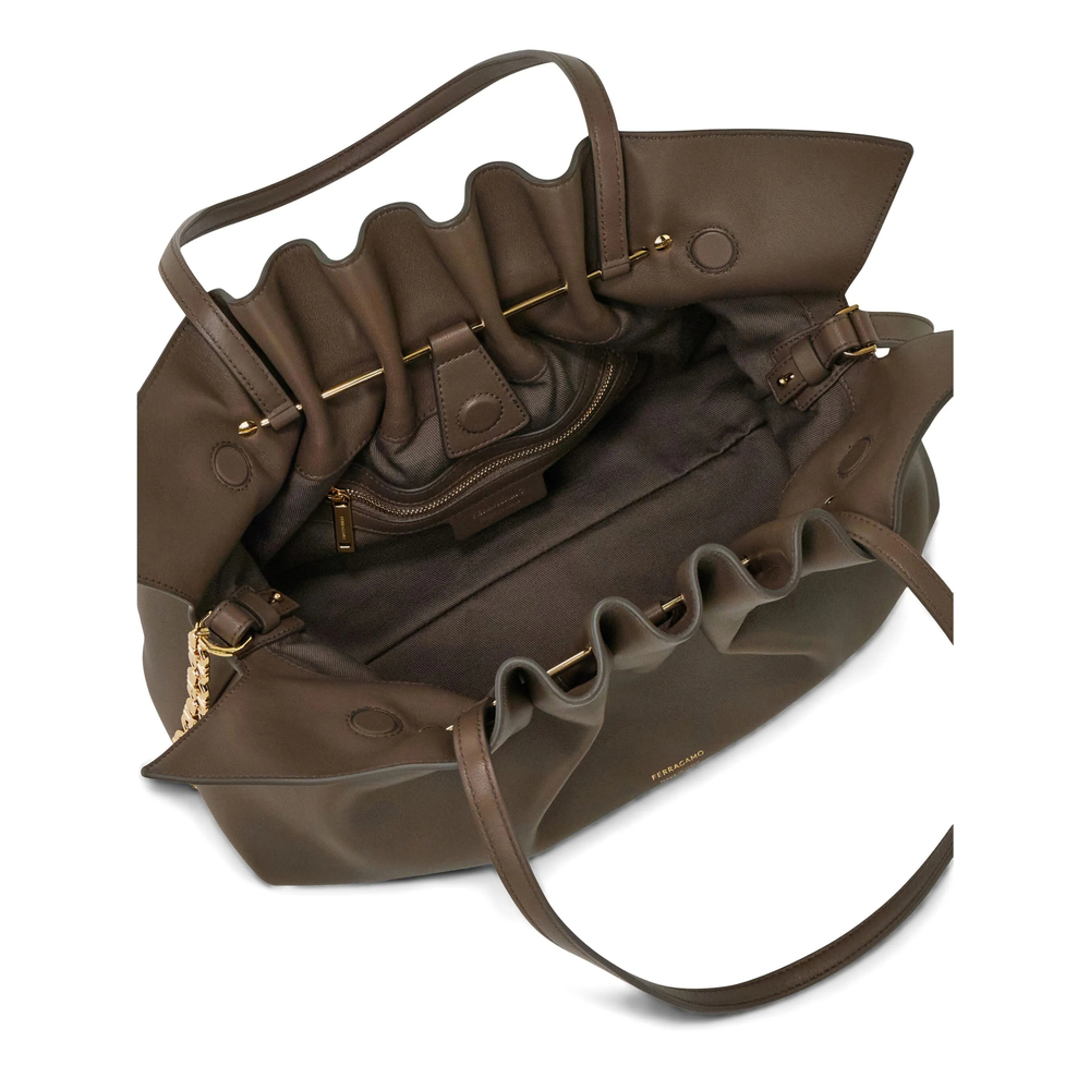 [Ferragamo] Shoulder bag FW26 219960 0783288 BLOCO