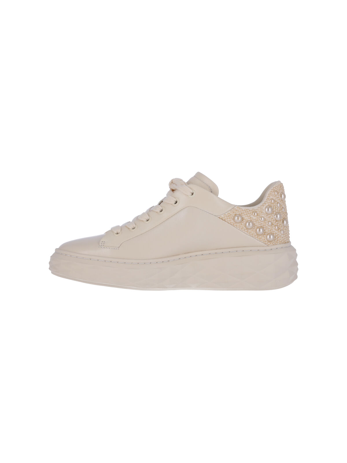[Jimmy Choo] Sneakers FW26 DIAMOND MAXI F II NVKX LATTE MIX