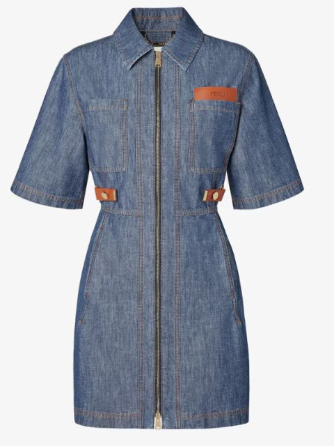 [Fendi] Short sleeve dress FW26 C-FLD576-AW8HF0QB0