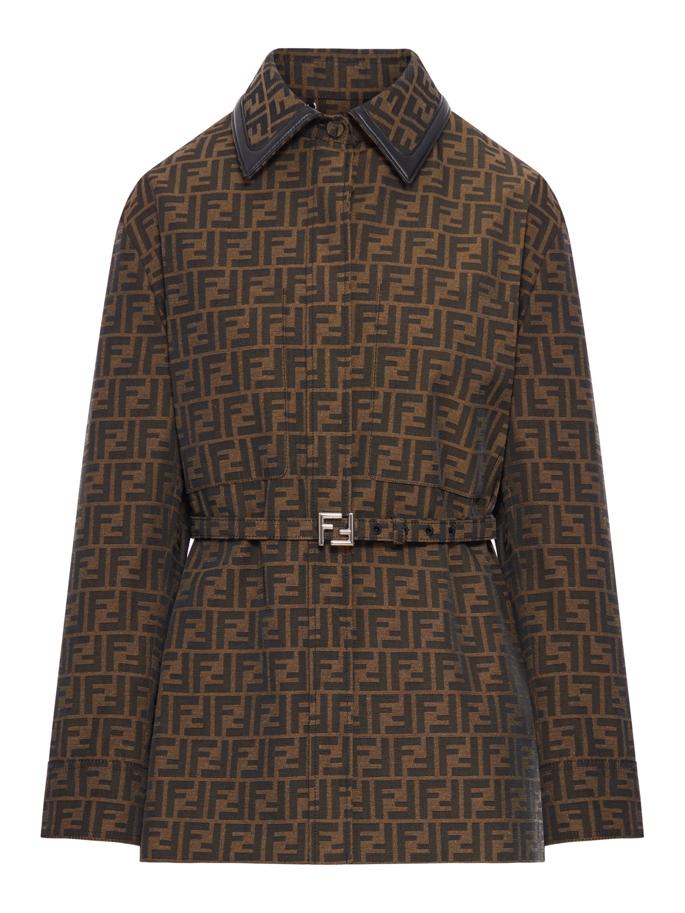 [Fendi] Jacket FW26 FJ7564A5W3F118W TOBACCO
